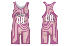 Custom adult youth unisex powerlifting suits dynamic fushia - Powerlifting-singlets