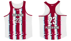 Custom distorted youth unisex track singlets - Track-singlets