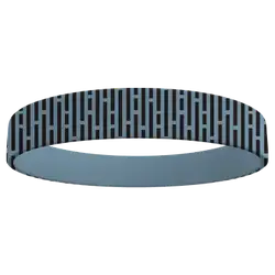 Custom wristband silicone stripes modern style - Wristbands