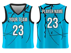 Custom streaks abstract adult youth unisex basketball jersey - reversible uniform - Jersey
