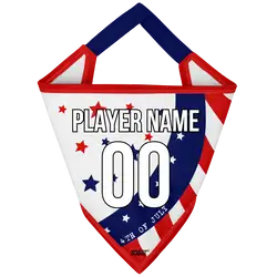 Custom pet holiday bandana star spangled - Pets-bandana