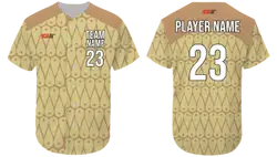 Custom pattern abstract adult youth unisex softball jersey - Jersey