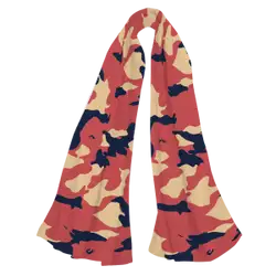 Custom red camo print cooling towel - Towel