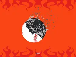 Custom baseball fabric banner iconic - Fabric-banners