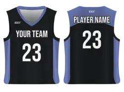 Custom side back panel solids adult youth unisex basketball jersey - reversible uniform - Jersey