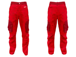 Custom fishing pants adult youth unisex scarlet stardust - Fishing-pants