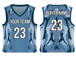Custom sides-back camo adult youth unisex basketball jersey - reversible uniform - Jersey