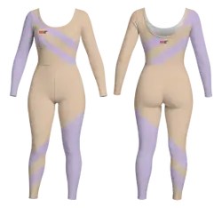 Custom women long sleeve dance bodysuit elegance in motion - Dance-bodysuits