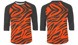 Custom animal 3/4 sleeve adult youth unisex shirt - Shirt-3-4-sleeve