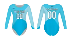 Custom women long sleeve one piece dance uniform serene spin - Dance-jerseys