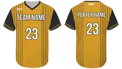 Custom  preferable no button adult youth unisex baseball jersey - Jersey