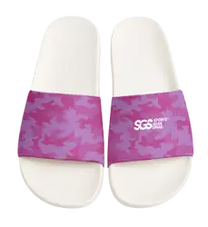 Custom slides white unisex vibrant - Slides