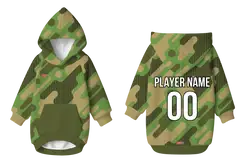 Custom pet hoodie tactical camo - Pets-hoodie
