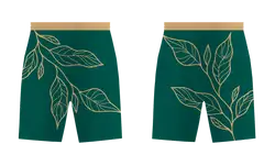 Custom tree leaves design adult youth unisex soccer shorts - Short