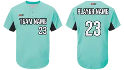 Custom bottom arms stripe adult youth unisex softball jersey - Jersey