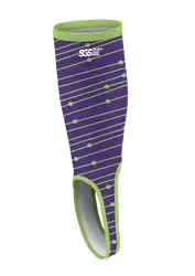 Custom baseball stirrups adult youth unisex emerald stripes - Baseball-stirrups