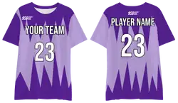 Custom moisture-wicking pointed adult youth unisex shirt - Jersey