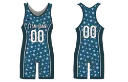 Custom adult youth unisex powerlifting suits starry night - Powerlifting-singlets