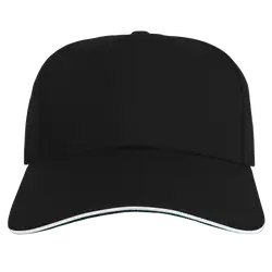 Custom adult youth unisex black cap - Caps