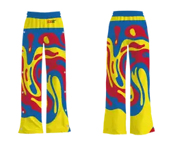 Custom breakaway wide leg pants adult youth unisex arcade - Wide-leg-pants