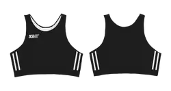 Custom two-piece sporty bathing suit top double line luxe - Swimming-tops