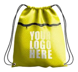 Drawstring bag with zipper sunlight - Drawstring-bag