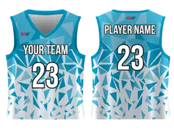 Custom abstract diamond adult youth unisex basketball jersey - reversible uniform - Jersey