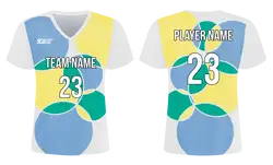 Custom circles shapes adult youth soccer jersey - Jersey