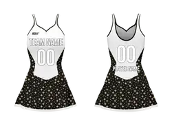 Custom women skirt sleeveless ballet uniform midnight stardust - Ballet-uniforms