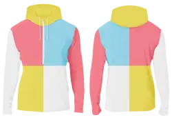 Custom half-zip four corners adult youth unisex hoodie - Hoodie