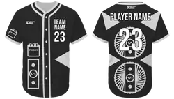Custom currency adult youth unisex softball black friday jersey - Jersey
