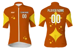 Custom cycling short sleeve adult youth unisex star light - Jersey