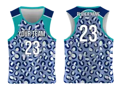 Custom animal footprint adult youth unisex racerback jersey - Jersey