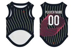 Custom pet basketball jersey classic design - Pets-basketball-jersey