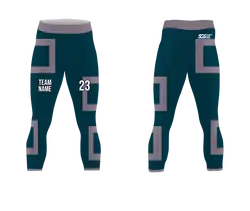 Custom comely  adult youth unisex mid calf compression tights - Compression-tights