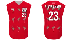 Custom  duck design animals sleeveless adult youth unisex softball jersey - Jersey