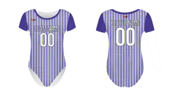 Custom women short sleeve one piece dance uniform lime flash - Dance-jerseys