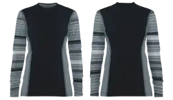 Custom athletic stripes adult youth unisex long sleeve shirt-shooting shirts - Shirt-long-sleeve