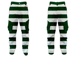 Custom fishing pants adult youth unisex emerald - Fishing-pants