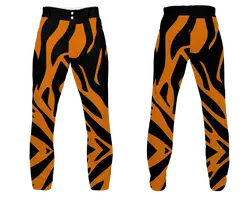 Custom tiger animal adult youth unisex baseball jersey - Jersey