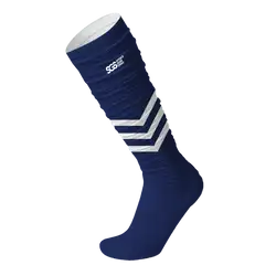 Custom football socks adult youth unisex navy veer - Socks