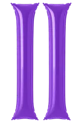 Purple inflatable cheering sticks (noise makers) - Inflatable-cheering-sticks
