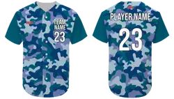 Custom chest camo adult youth unisex softball jersey - Jersey