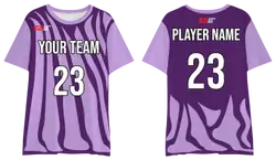 Custom moisture wicking  deep violet adult youth unisex shirt - Pickleball-jerseys