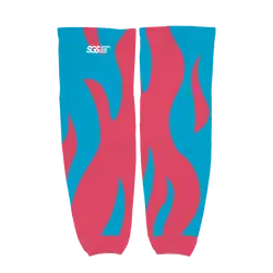 Custom hockey socks adult youth unisex pink frostburn - Socks