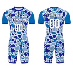 Custom water men speed suit sapphire wave - Men-water-speed-suits