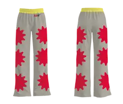 Custom wide leg pants adult youth unisex structure - Wide-leg-pants