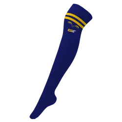 Custom cheerleading socks adult youth unisex navy shine - Socks