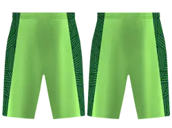 Custom criss-cross stripe adult youth unisex basketball shorts - reversible uniform - Short