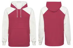 Custom two-tone adult youth unisex pullover hoodie - Hoodie